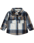 Toddler Plaid Patchwork Long Sleeve