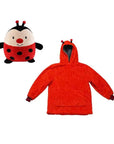 Kids Pets Blanket Hoodie Soft Plush