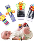 Baby Tiny Toes Rattle Sock Set