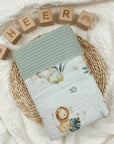 Cotton Waffle Baby Blanket