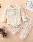 2Pcs Suit Toddler Long Sleeve Romper