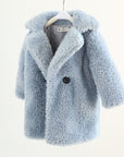 Big Kids Fur Coat In Autumn And Winter Coat