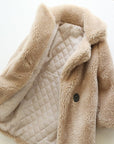 Big Kids Fur Coat In Autumn And Winter Coat