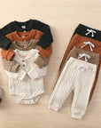 2Pcs Suit Toddler Long Sleeve Romper